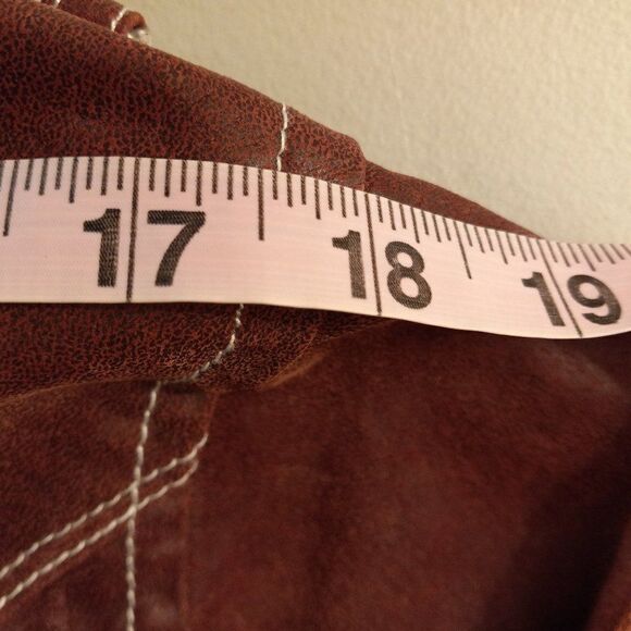 Bradley Bayou Rose Leather and Faux Fur Collar/lining Jacket - Picture 13 of 15